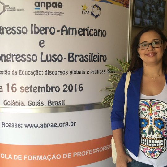 #44681 Docente do Campus Currais Novos participa de evento internacional sobre Educação.