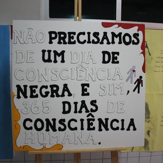 #44684 Alunos fazem exposição sobre Dia da Consciência Negra
