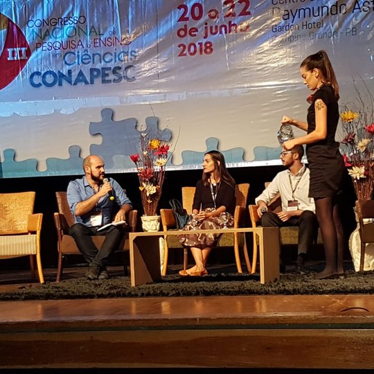 #44699 Servidores e Alunos do Campus Currais Novos participam de evento científico em Campina Grande/PB