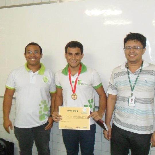 #44703 Aluno do Campus Currais Novos recebe medalha de ouro da OBFEP