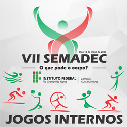 #44708 Abertas as inscrições para participação nos Jogos da VII SEMADEC