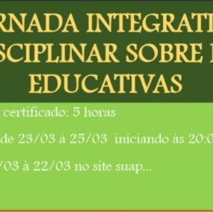 #44745 Campus Currais Novos promove a “Jornada Integrativa Multidisciplinar sobre Práticas Educativas”