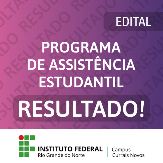 #44792 Divulgado resultado da seleção para os Programas de Assistência Estudantil