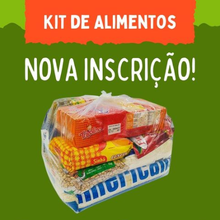 #4481 Abertas inscrições para nova entrega de kits alimentação
