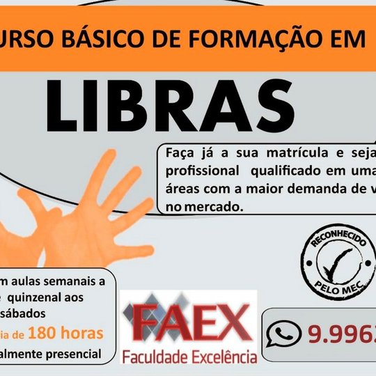 #44852 A Faex em parceria com o IFRN – Campus Currais Novos oferecem Curso Básico de Formação em Libras