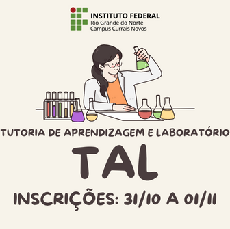 #44881 Lançado  Edital de Tutoria de Aprendizagem e Laboratório