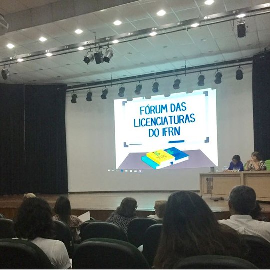 #45002 Fórum das Licenciaturas do IFRN discute projetos pedagógicos 