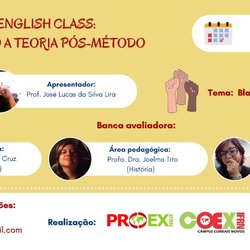 #45015 Projeto de Extensão Spanglish realiza de forma virtual seu primeiro seminário/aula