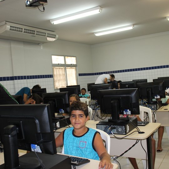#45172 IFRN Currais Novos oferece aulas para crianças da Casa do Pobre