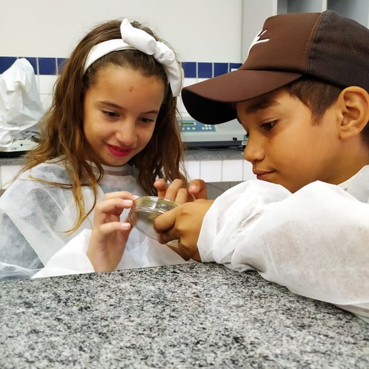 #45203 Alunos da Zona Rural da cidade de Currais Novos visitam o Laboratório de Microbiologia