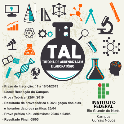 #45223 Divulgada lista de inscritos para concorrer as bolsas de Tutoria de Aprendizagem e Laboratório 