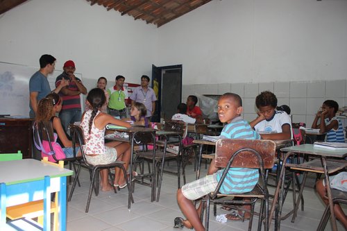 Membros do NEABI em visita à comunidade Negros do Riacho (Foto: COCSEV/CN)