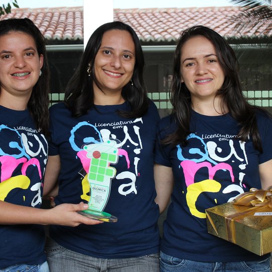 #45315 Projeto desenvolvido no IFRN Currais Novos ganha prêmio na II Semana de Química