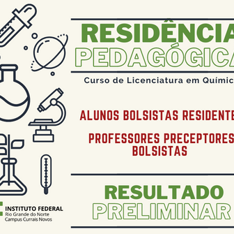 #45461 Divulgado resultado preliminar dos processos seletivos simplificados de Residência Pedagógica