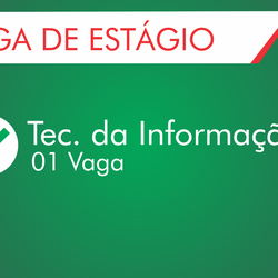 #4550 Campus prorroga período inscrições para vaga de Estagiário na área de TI