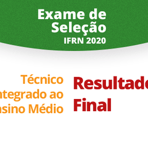#45637 Divulgada lista de aprovados no Exame de Seleção 2020