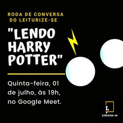 #45701 Clube de leitores e experiências do Campus Apodi convida para roda de conversa sobre o livro Harry Potter e a Pedra Filosofal