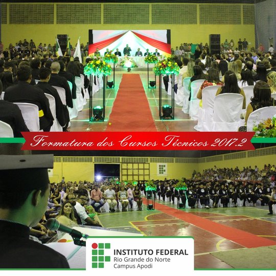 #45759 Campus Apodi celebra a Formatura dos Cursos Técnicos