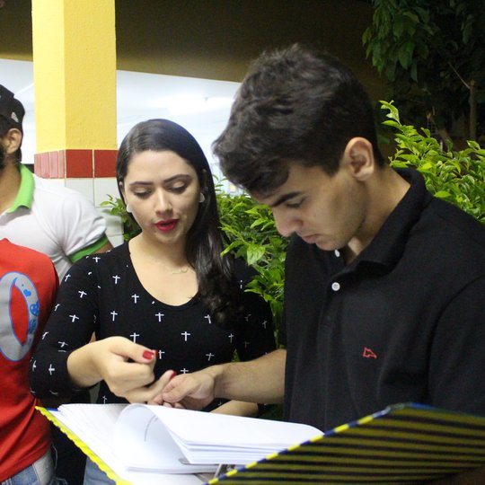 #45760 Alunos da Licenciatura em Química realizam exposição de Portfólios 