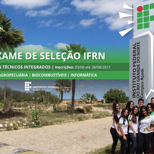 #45762 IFRN lança edital com 3.064 vagas para cursos técnicos integrados ao ensino médio