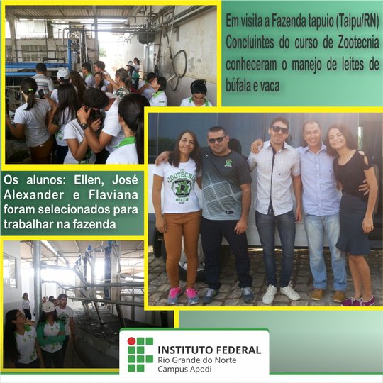 #45764 Concluintes do curso de Zootecnia realizam vista técnica à Fazenda Tapuio