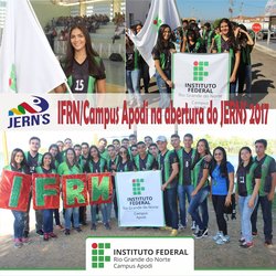 #45796 Campus Apodi participa da abertura do Jogos escolares do Rio Grande do Norte