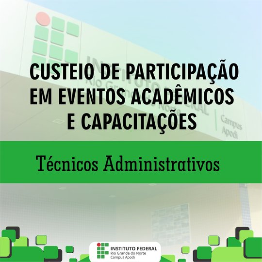 #45836 Disponível o Edital para solicitação de recursos para custeio de participação em eventos científicos e capacitações