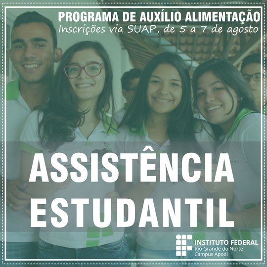 #45897 Publicado edital de seleção para Programas de Assistência Estudantil