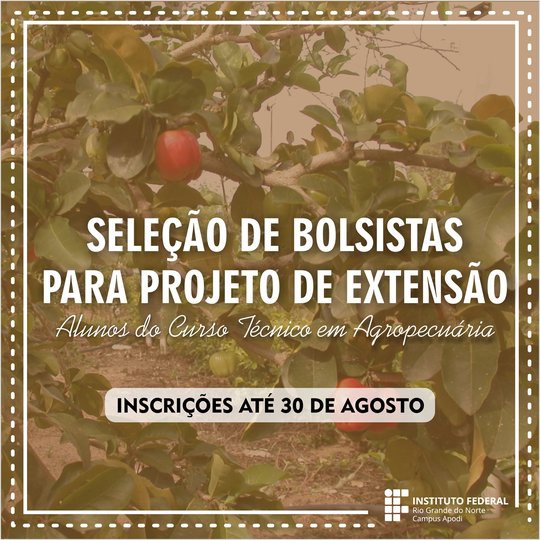 #45961 Seleção de alunos para projeto de extensão