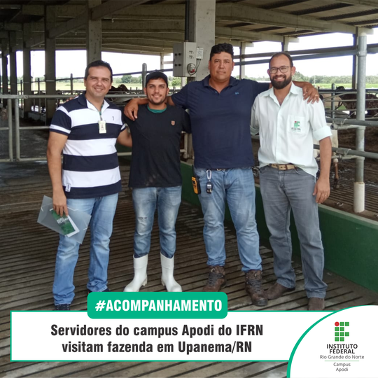 #46014 Servidores do campus Apodi do IFRN visitam fazenda em Upanema/RN