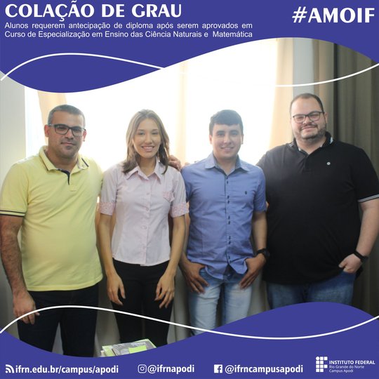 #46083 Campus Apodi celebra Solenidade de Colação de Grau em Separado 