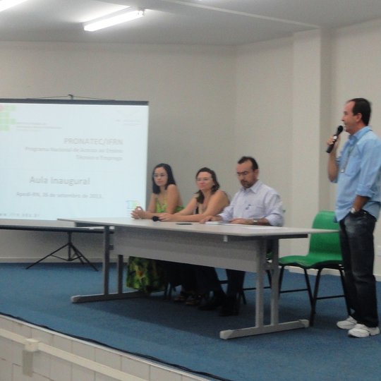 #46141 Campus Apodi dá as boas-vindas aos novos alunos do PRONATEC