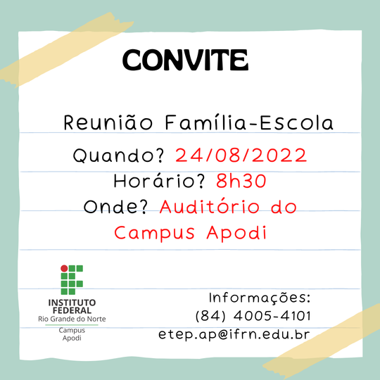 #46186 II Reunião Família-Escola