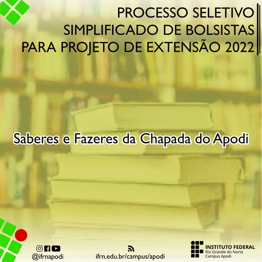 #46215 Divulgada a lista de alunos aprovados processo seletivo para bolsista remunerado