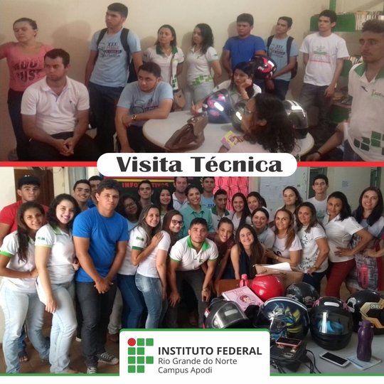 #46217 Alunos da Licenciatura em Química realizam visita técnica ao Centro Regional de Educação Especial Geovânia Andrade de Morais em Apodi (RN)