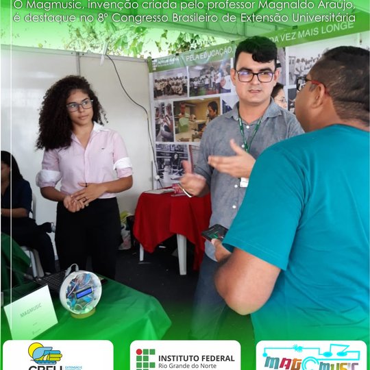 #46247 Campus Apodi participa do 8º Congresso Brasileiro de Extensão Universitária.