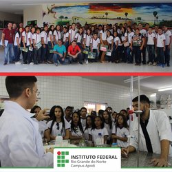 #46315 Campus Apodi recebe visita de estudantes da cidade de Riacho da Cruz (RN)