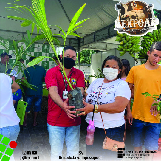 #46343 Campus Apodi abre estande na I Exposição Agropecuária do município