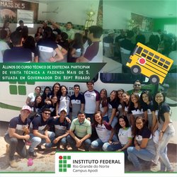 #46362 Alunos do Campus Apodi visitam a “Granja Mais de 5” na cidade de Governador Dix-Sept Rosado