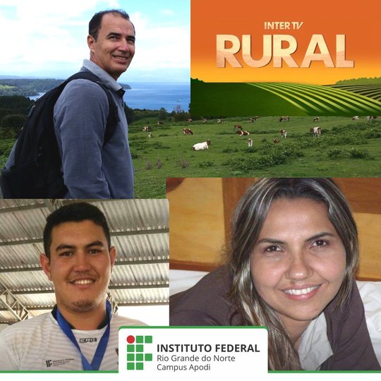 #46446 Servidores do Campus Apodi são destaque no programa Intertv Rural