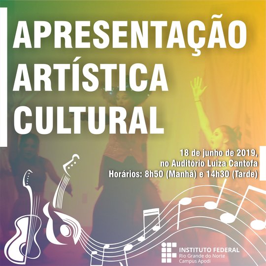 #46477 Apresentações Artísticas e Culturais marcarão o encerramento da disciplina de artes