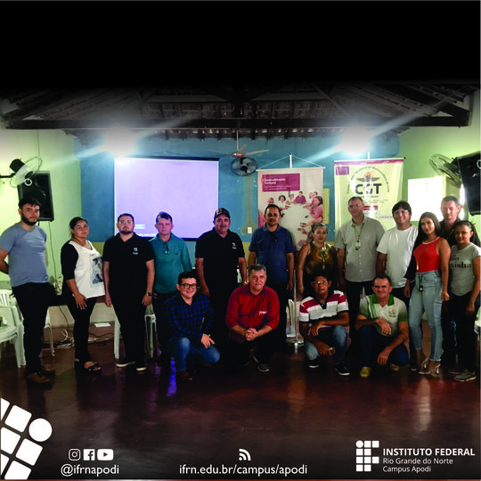 #46515 IFRN participa da reunião do comitê gestor territorial da bovinocultura do leite do território sertão Apodi 
