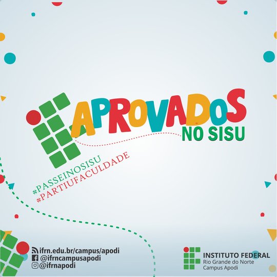 #46537 Campus Apodi comemora a aprovação de alunos na primeira chamada do SISU