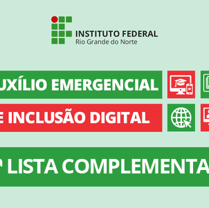 #4654 Publicada 2ª Lista Complementar dos alunos selecionados para os Auxílios Digitais