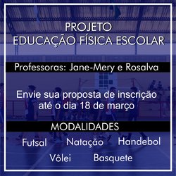 #46555 Projeto Educação Física Escolar