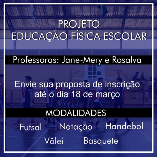 #46555 Projeto Educação Física Escolar