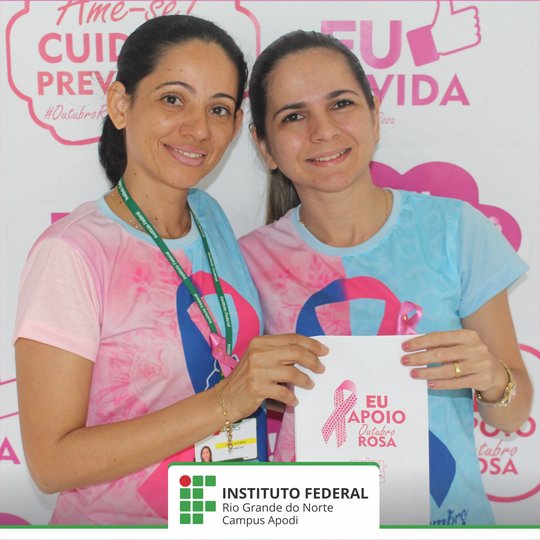 #46586 O IFRN Campus Apodi realiza ação educativa relativa ao "Outubro Rosa"