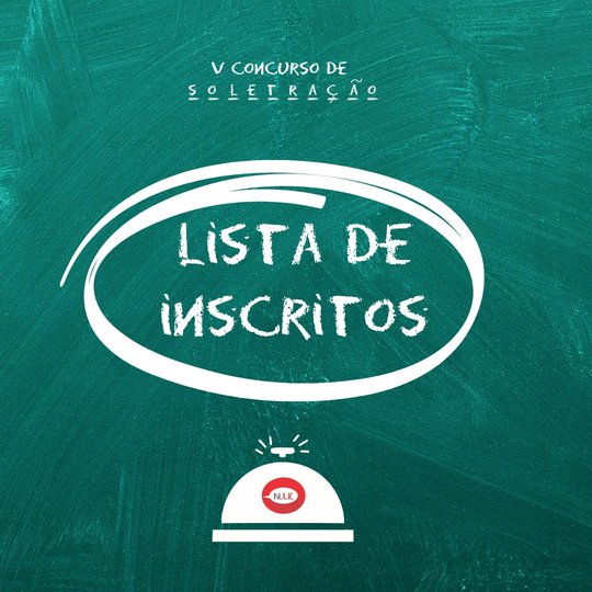 #46620 Divulgada a lista de inscrições deferidas para participação no V concurso de soletração