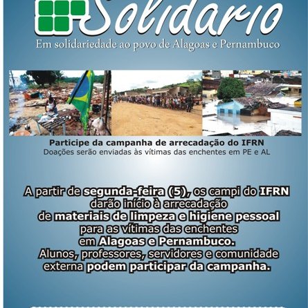 #46647 Participe da campanha de arrecadação do IFRN