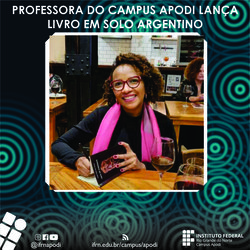 #46680 Professora do Campus Apodi lança livro em solo internacional